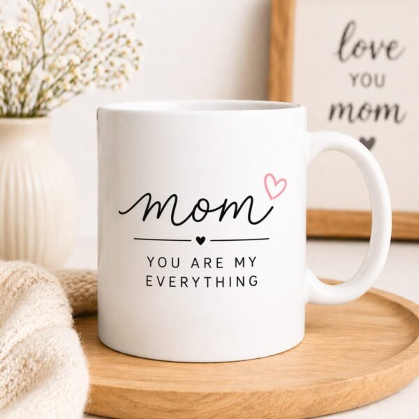 Mom Love Minimal Mug 2
