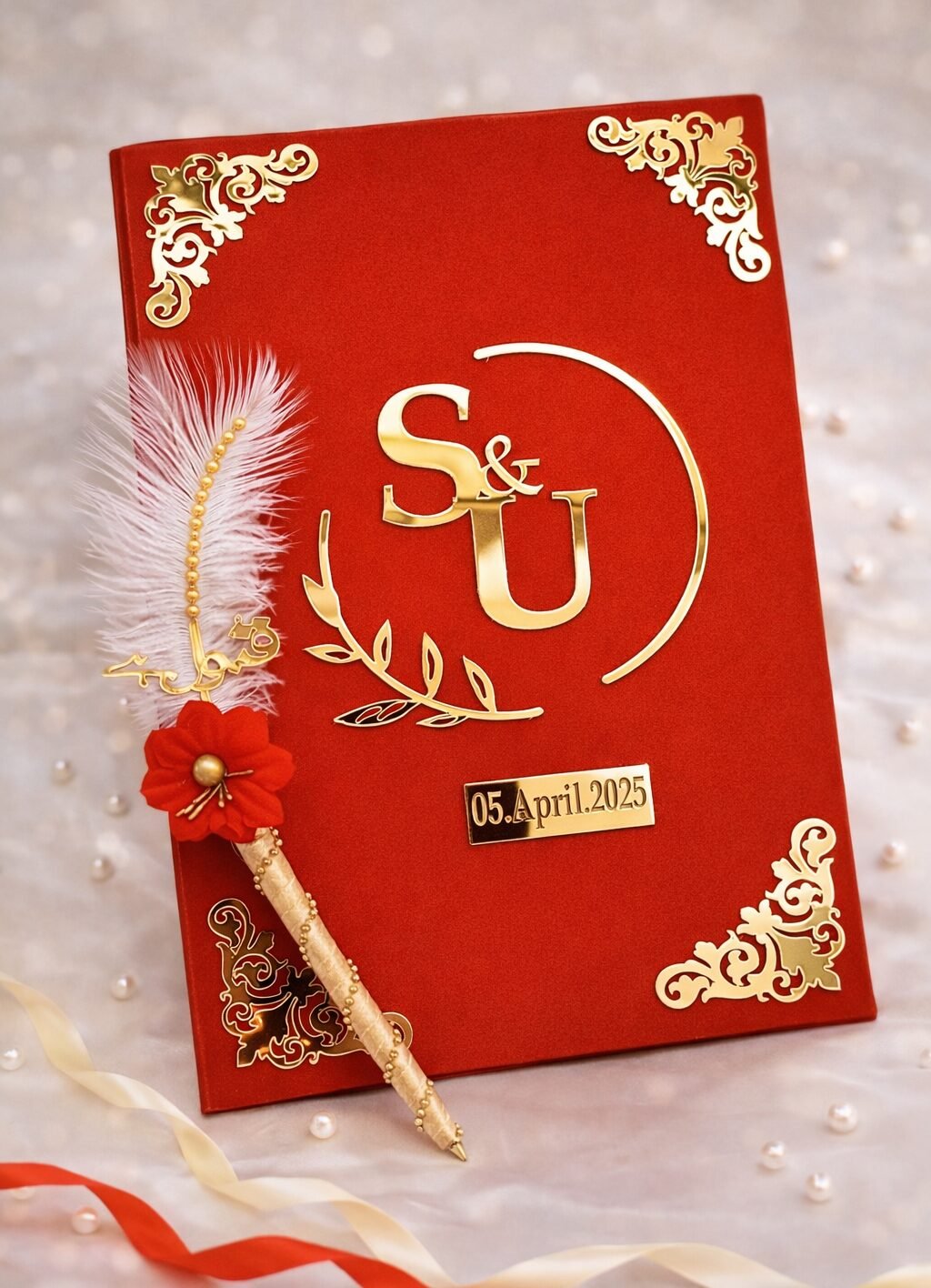 Nikkah Booklet with Pen