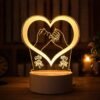 Pinky Promise Heart Lamp