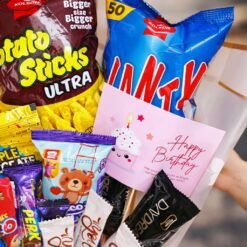 Snacks Birthday Gift Bouquet
