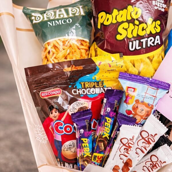 Snacks Lover Bouquet Surprise