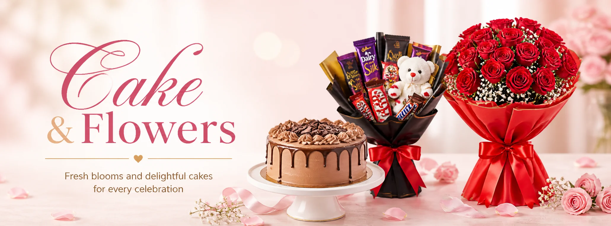 Giftlee Cake & Flowers