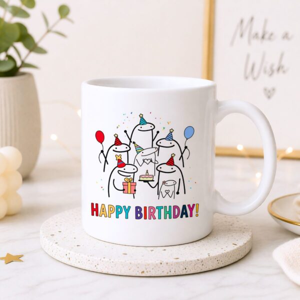 Birthday Celebration Character Mug English