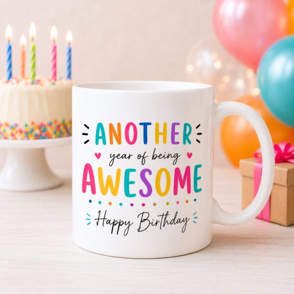 Colorful Birthday Mug