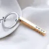Personalized 3D Bar Keychain