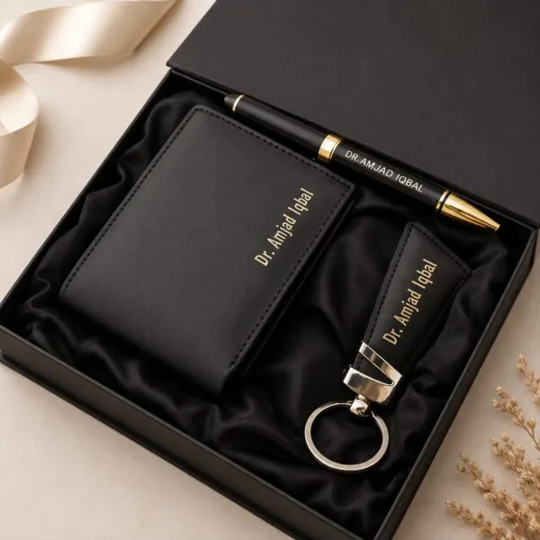 Custom Wallet Keychain Pen Set