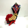 Luxury Heart Roses & Chocolate Combo