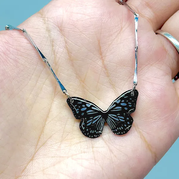 Butterfly Pendant Necklace