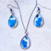 Charm Pendant & Earrings