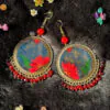 Glow Resin Art Earrings