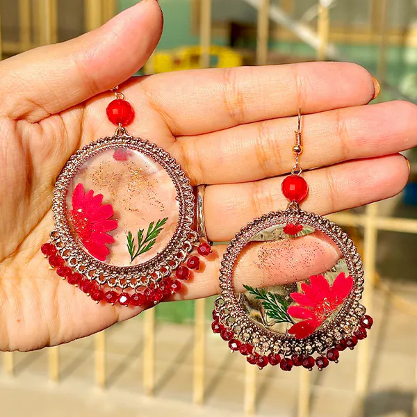 Glow Resin Earrings