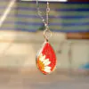 Petal Glow Drop Necklace