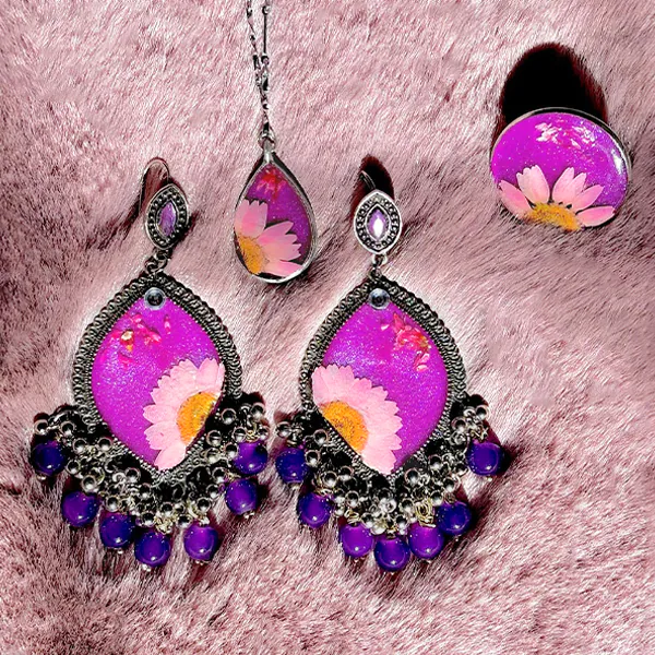 Purple Resin Set