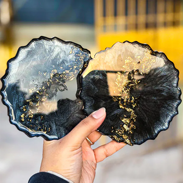 Resin Art Coaster