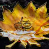 Resin Leaf Trinket Dish