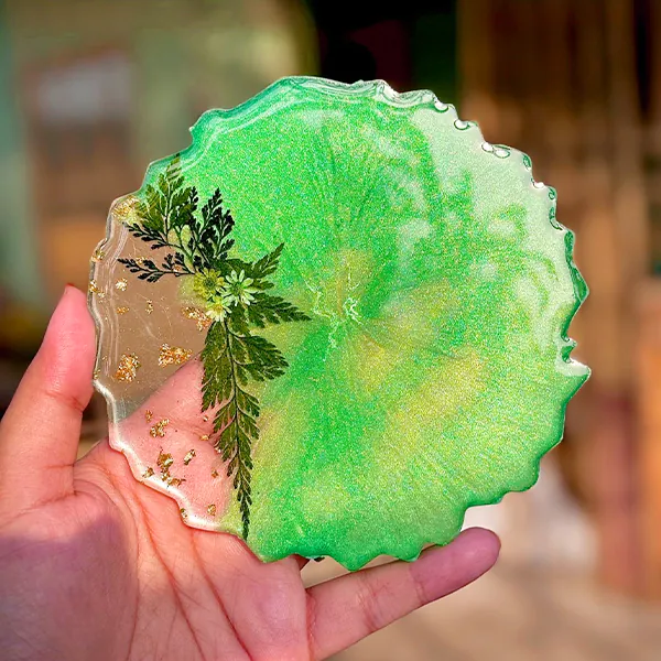 Resin Tea Coaster Set
