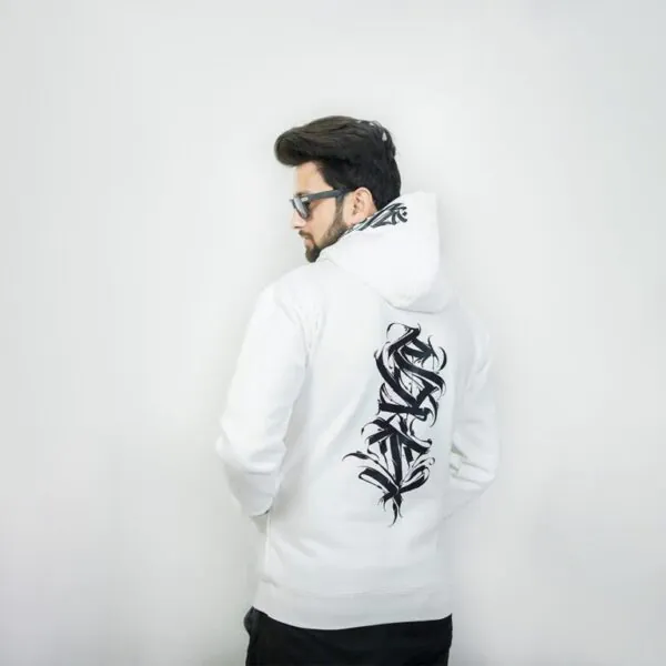 Greek Art Hoodie White