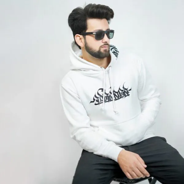 Greek Art White Hoodie
