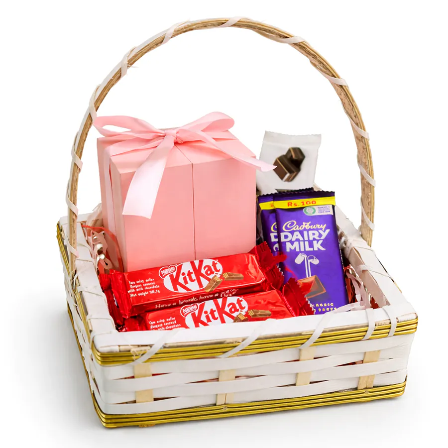 Promise Rose Valentine's Gift Basket
