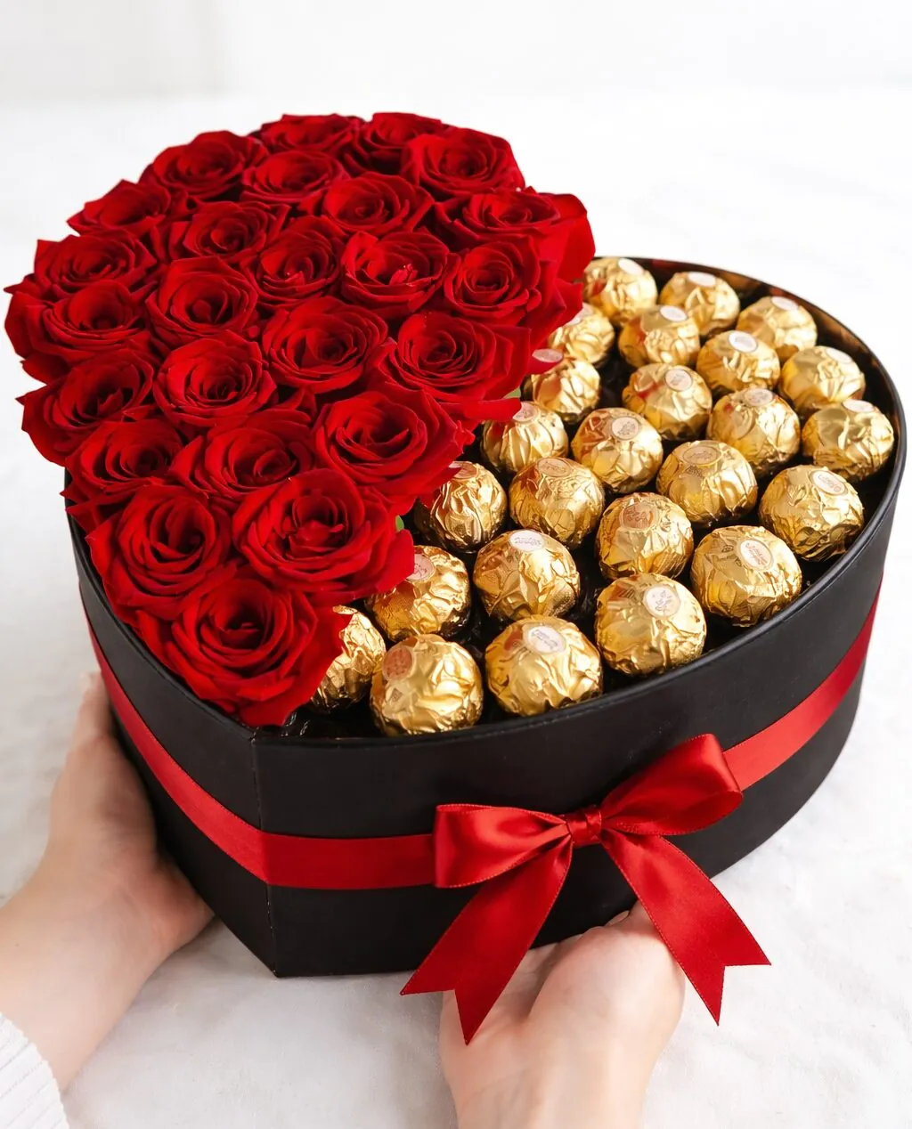 Golden Romance Heart Box