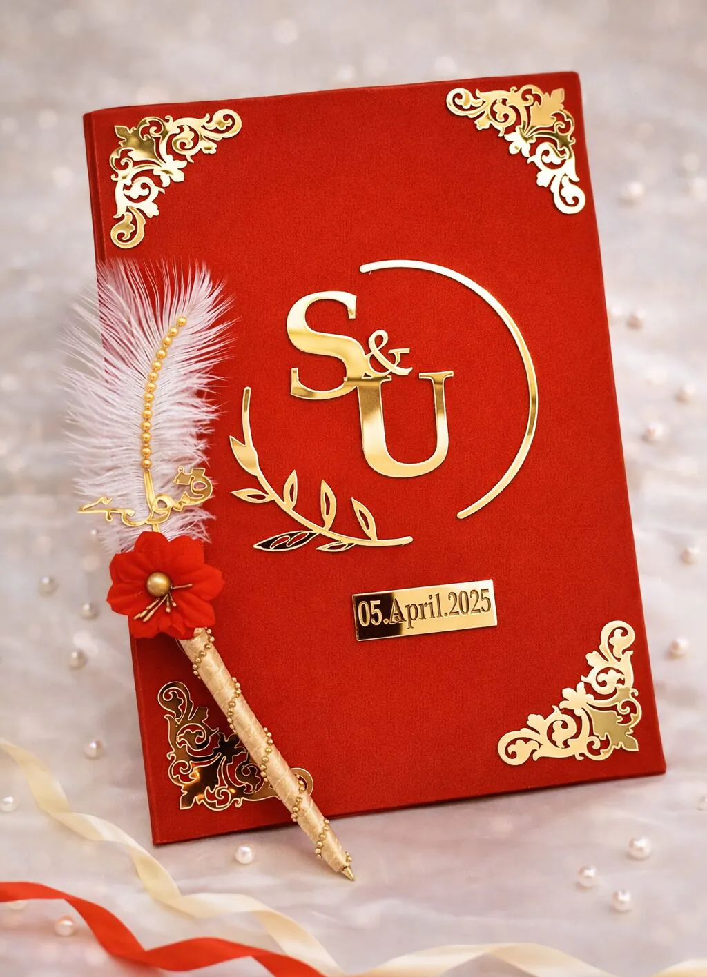 Nikkah Booklet with Pen