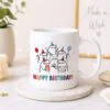 Birthday Celebration Character Mug English