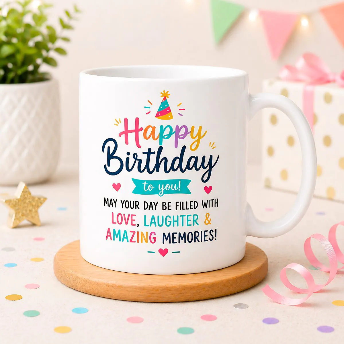 Birthday Wishes Quote Mug
