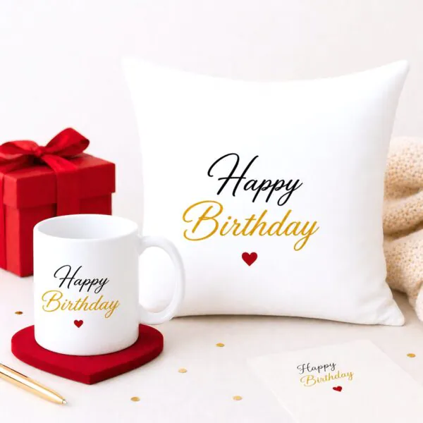 Minimal Birthday Wishes Gift Set
